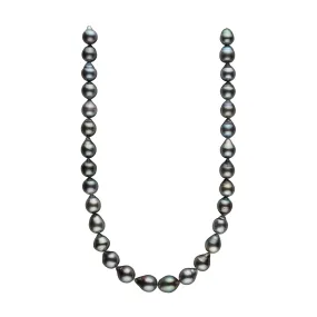 10.2-12.2 mm AA /AAA Tahitian Drop Pearl Necklace