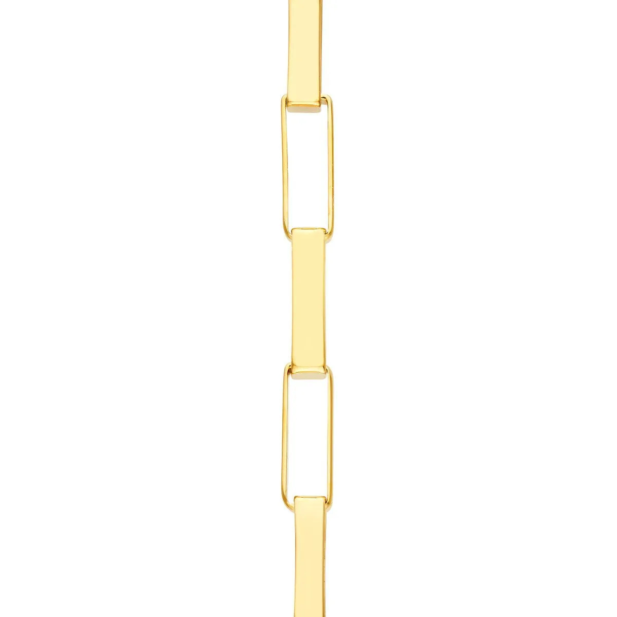 14K Yellow Gold Fancy Long Box Dangle Earrings