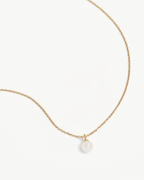 18k Gold Vermeil Floating On Air Pearl Necklace