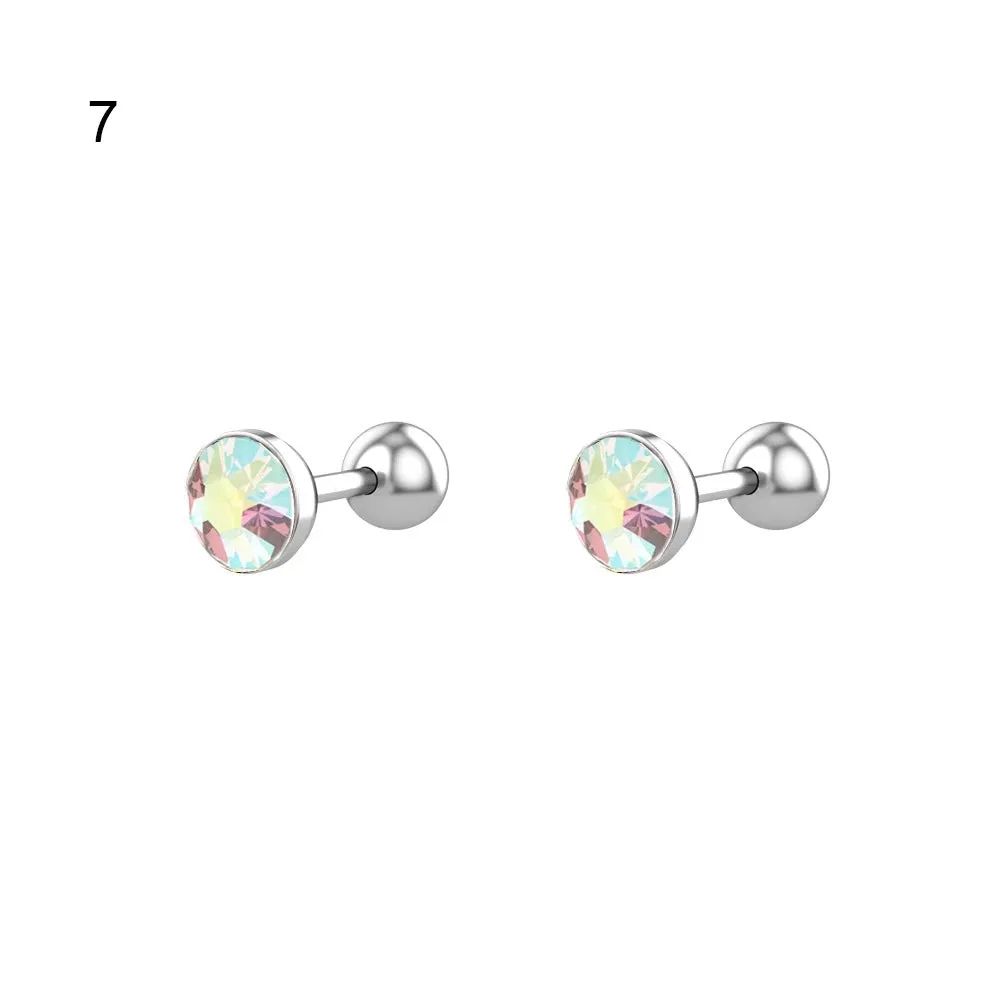 1PC Cartilage Helix Tragus Ear Piercing Punk Rock Ear Nail Piercing Accessories Ear Stud Earrings Body Jewelry Accessories