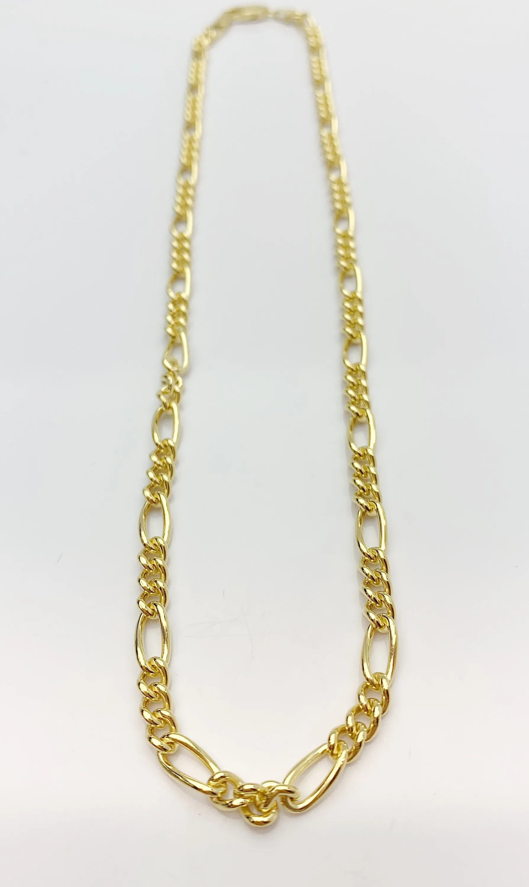 22” 14k Gold Filled Figaro Chain 4.0mm (S5031CLC)