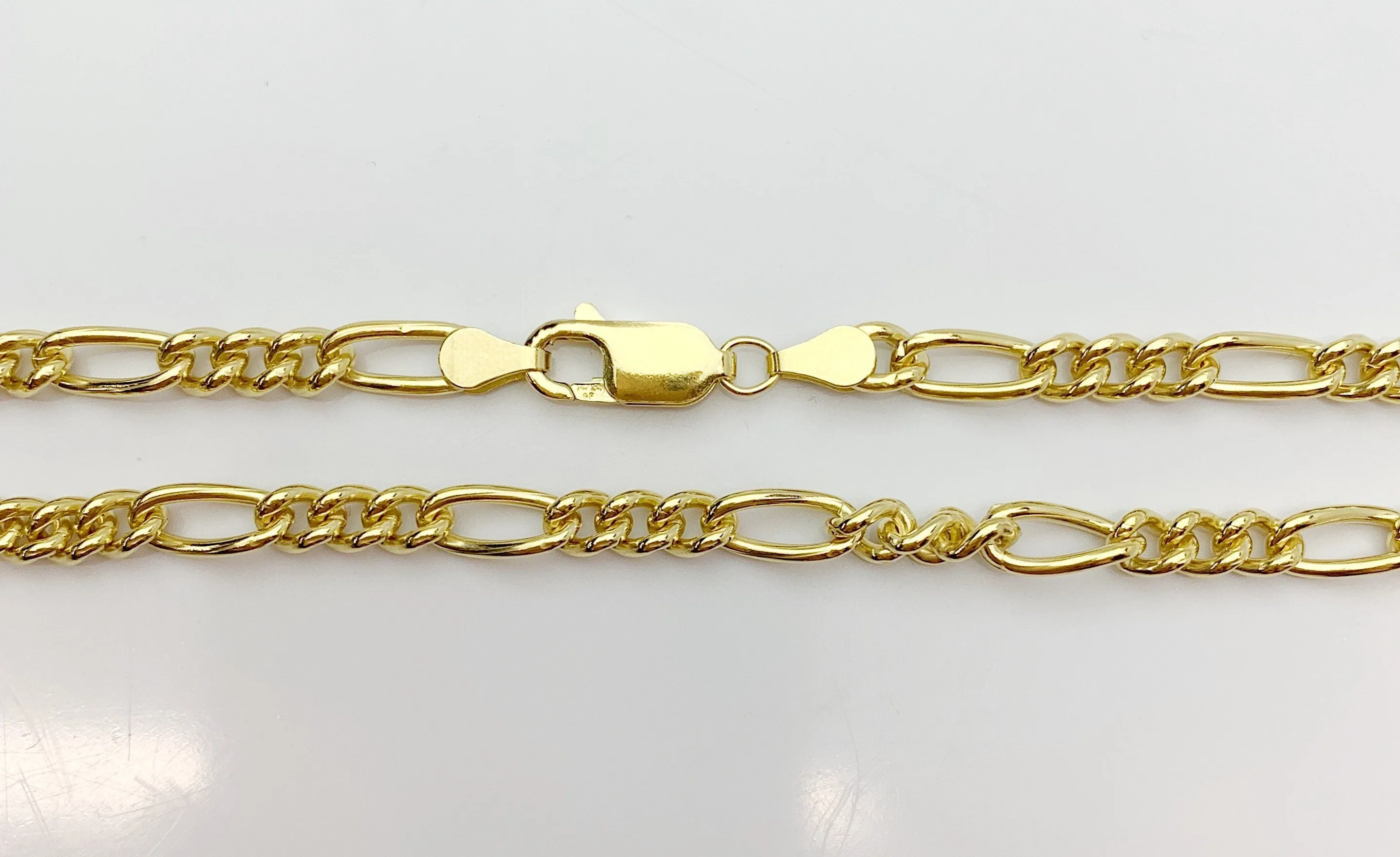 22” 14k Gold Filled Figaro Chain 4.0mm (S5031CLC)