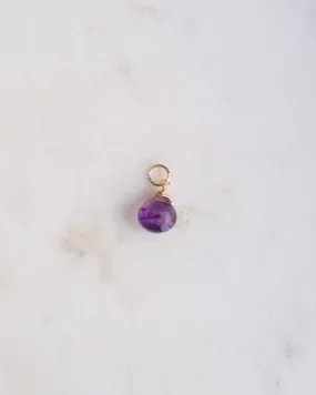 Amethyst Pendant charm