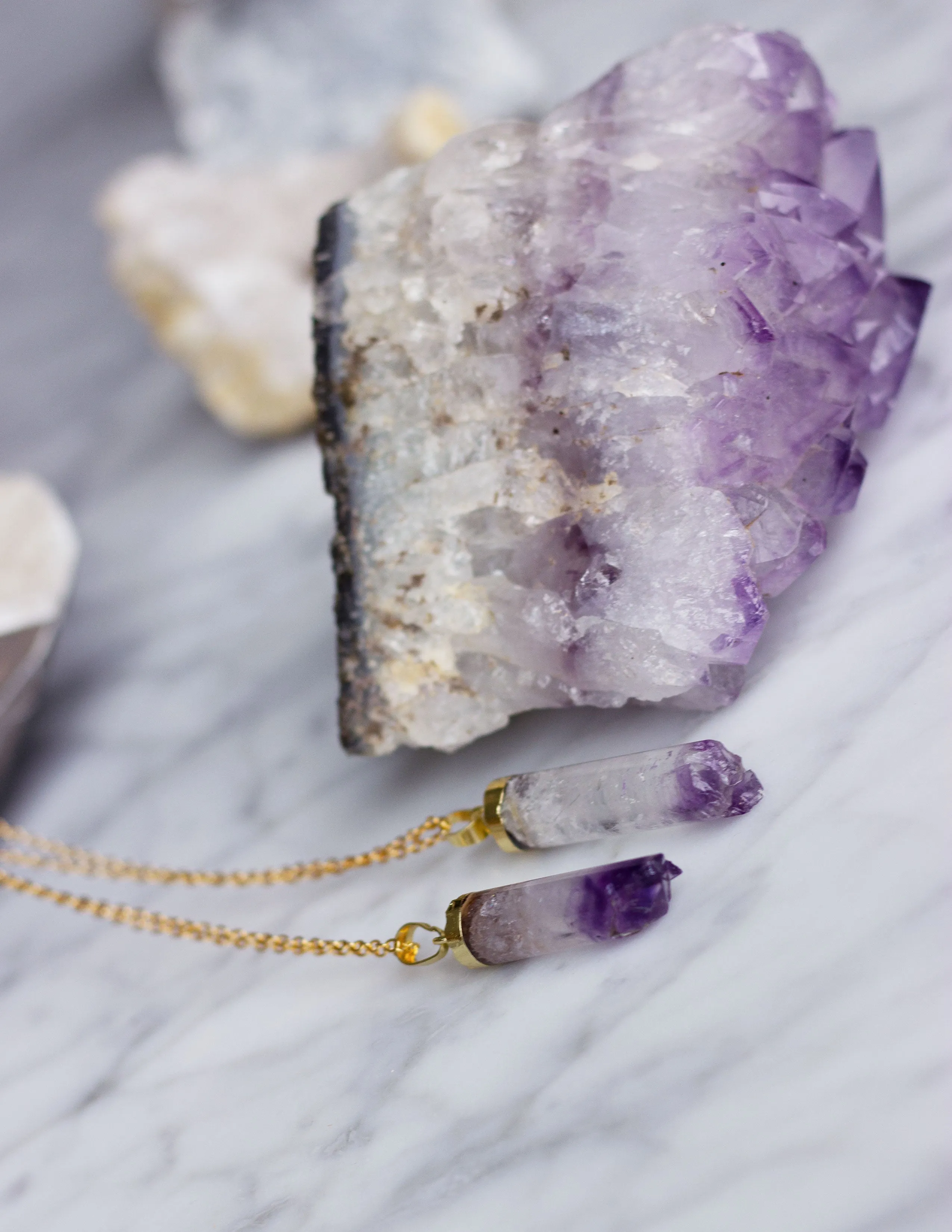 AMETHYST PENDANTS