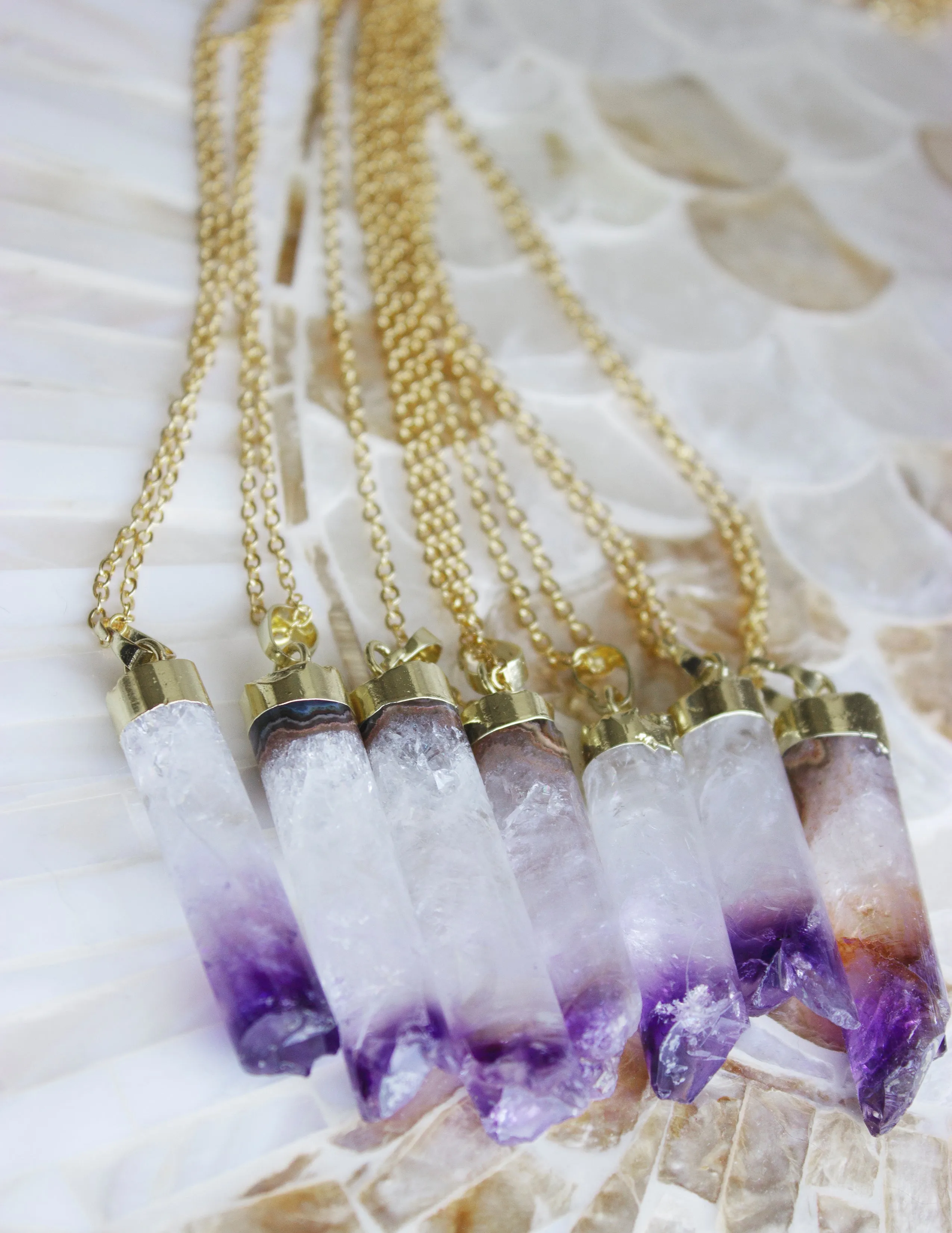 AMETHYST PENDANTS