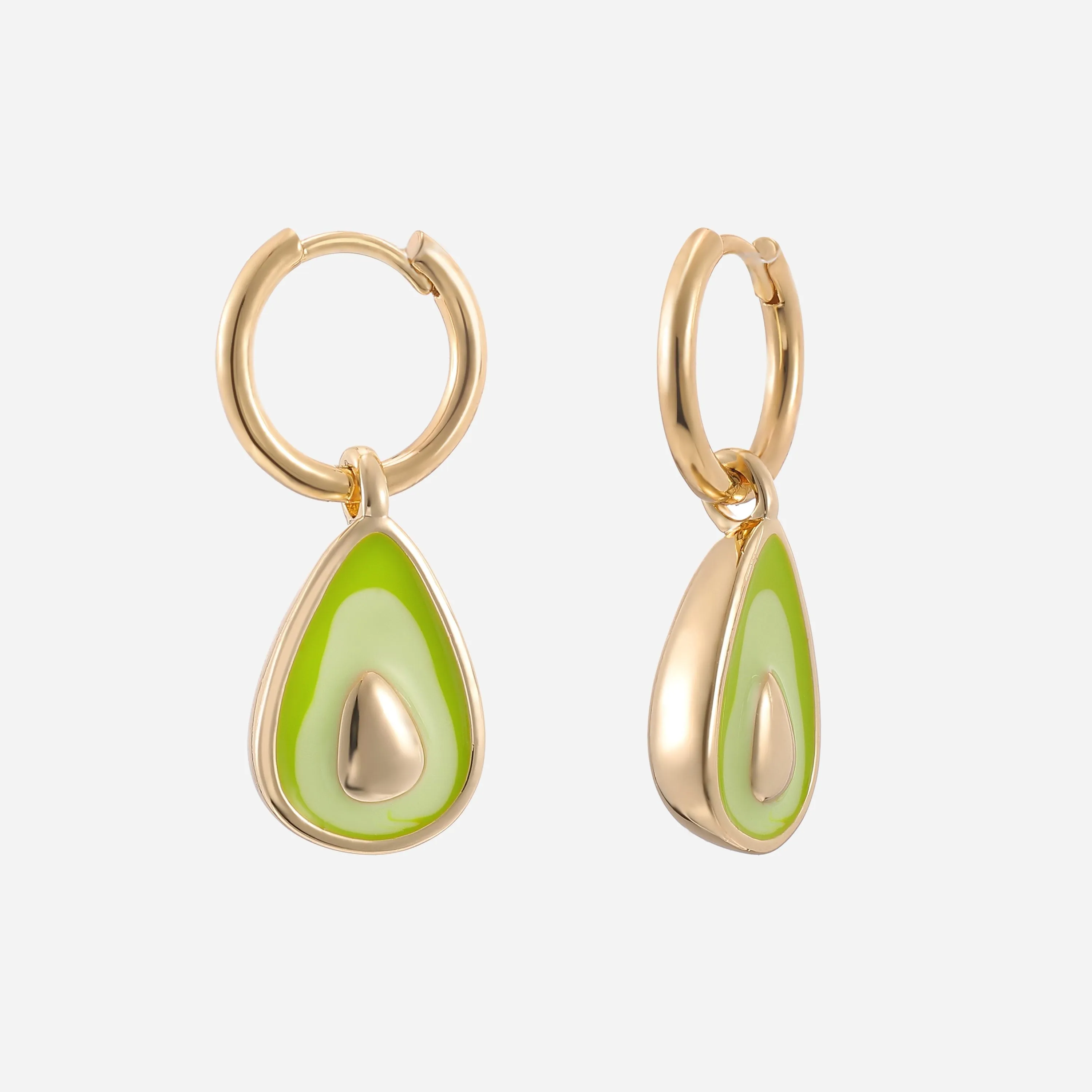 Avocado Dangle Earrings