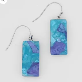 Blue Vega Earrings by Sylca