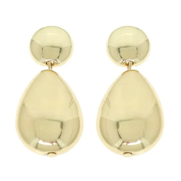 Chunky Teardrop Earrings
