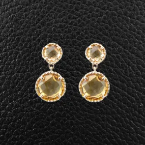 Citrine Dangle Earrings