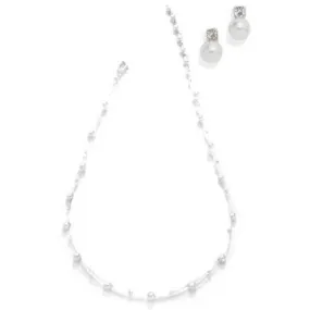 Clarisia Colored Pearl Jewelry Set