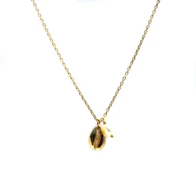 Cowrie Shell Necklace Gold