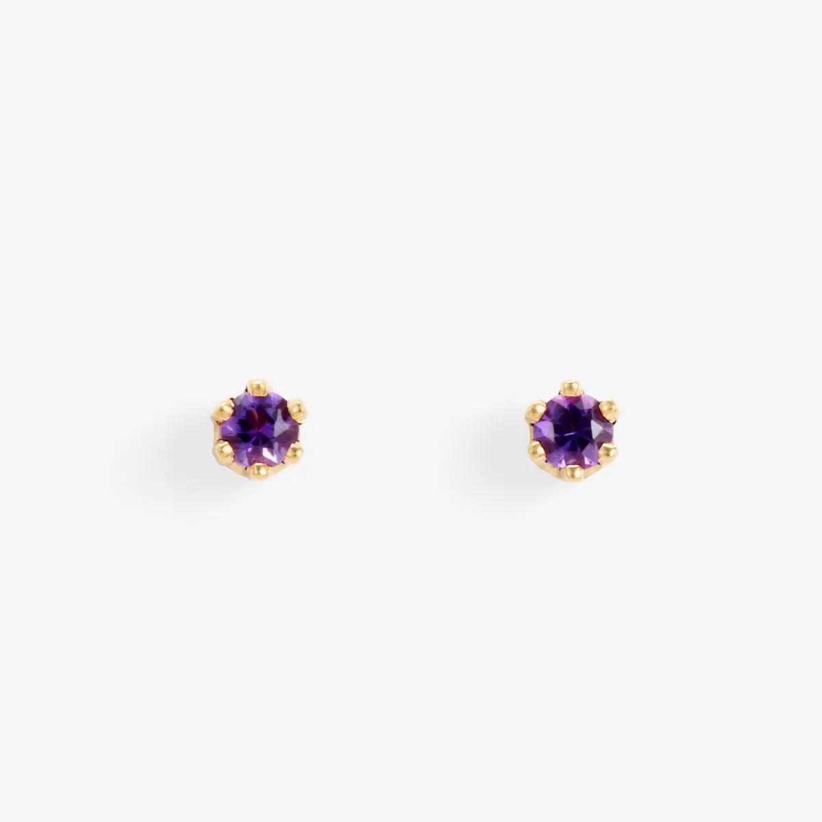 E1901AM | Baby Amethyst Studs