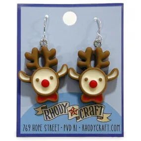 Earrings - Red Nose