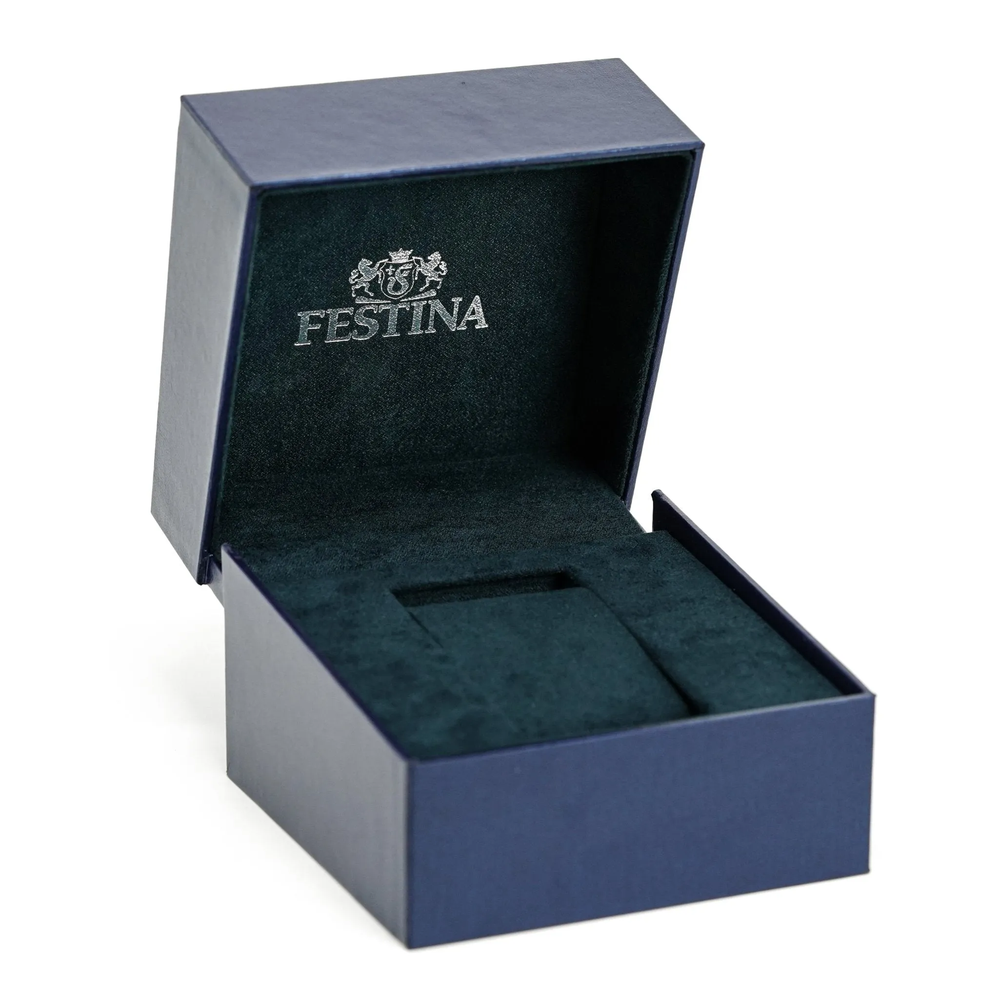 Festina Watch Silver Gold Timeless Chrono Stainless Steel F20343-1