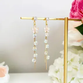 Flower Dangle Earring