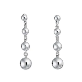 Four Ball Graduated Earrings