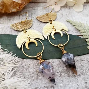 Gaea Goddess earrings