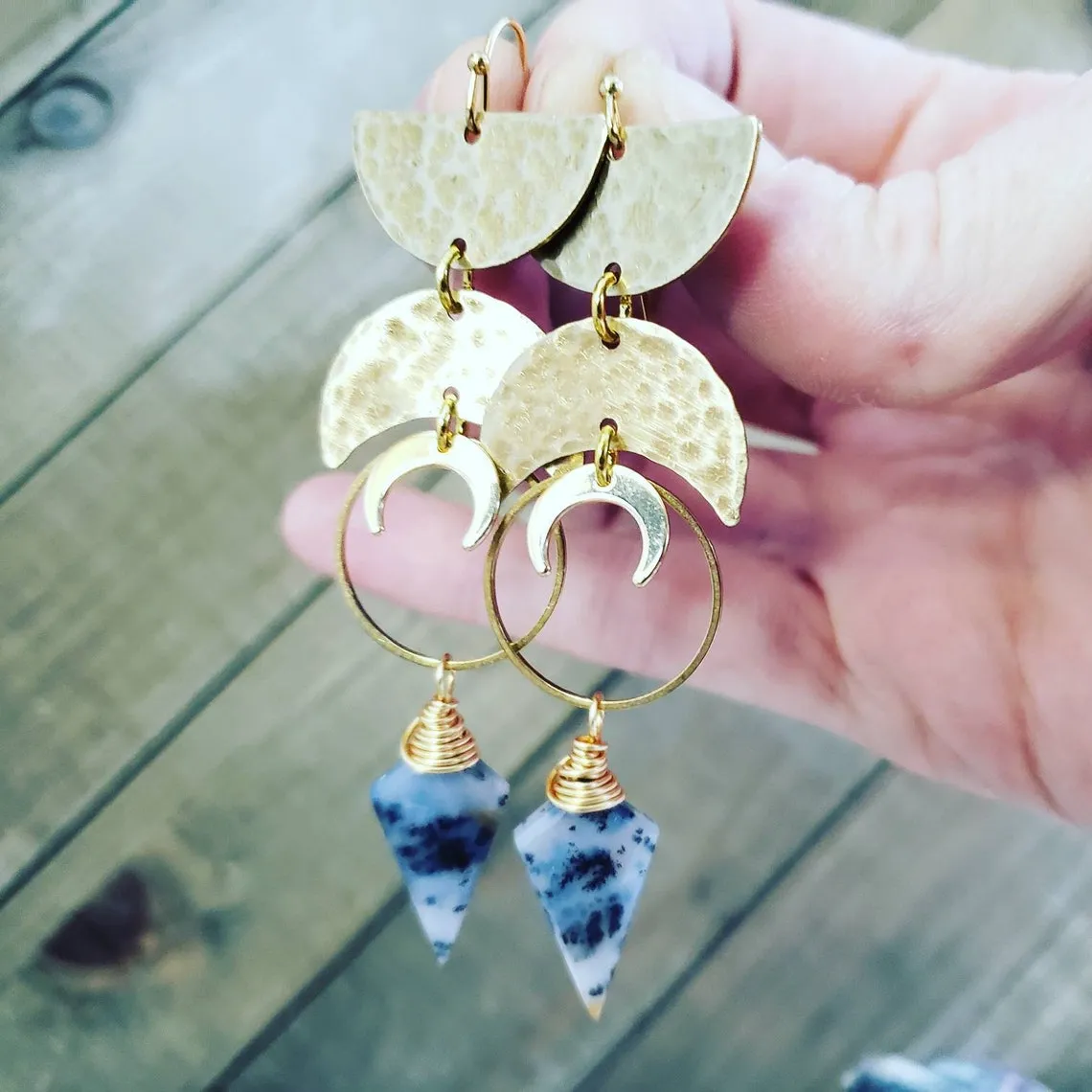 Gaea Goddess earrings