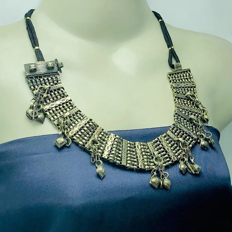 Handmade Vintage Kuchi Choker Necklace