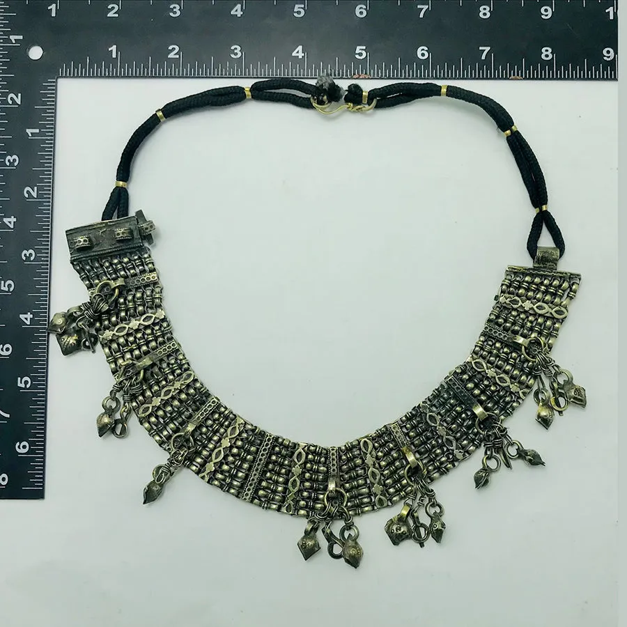 Handmade Vintage Kuchi Choker Necklace