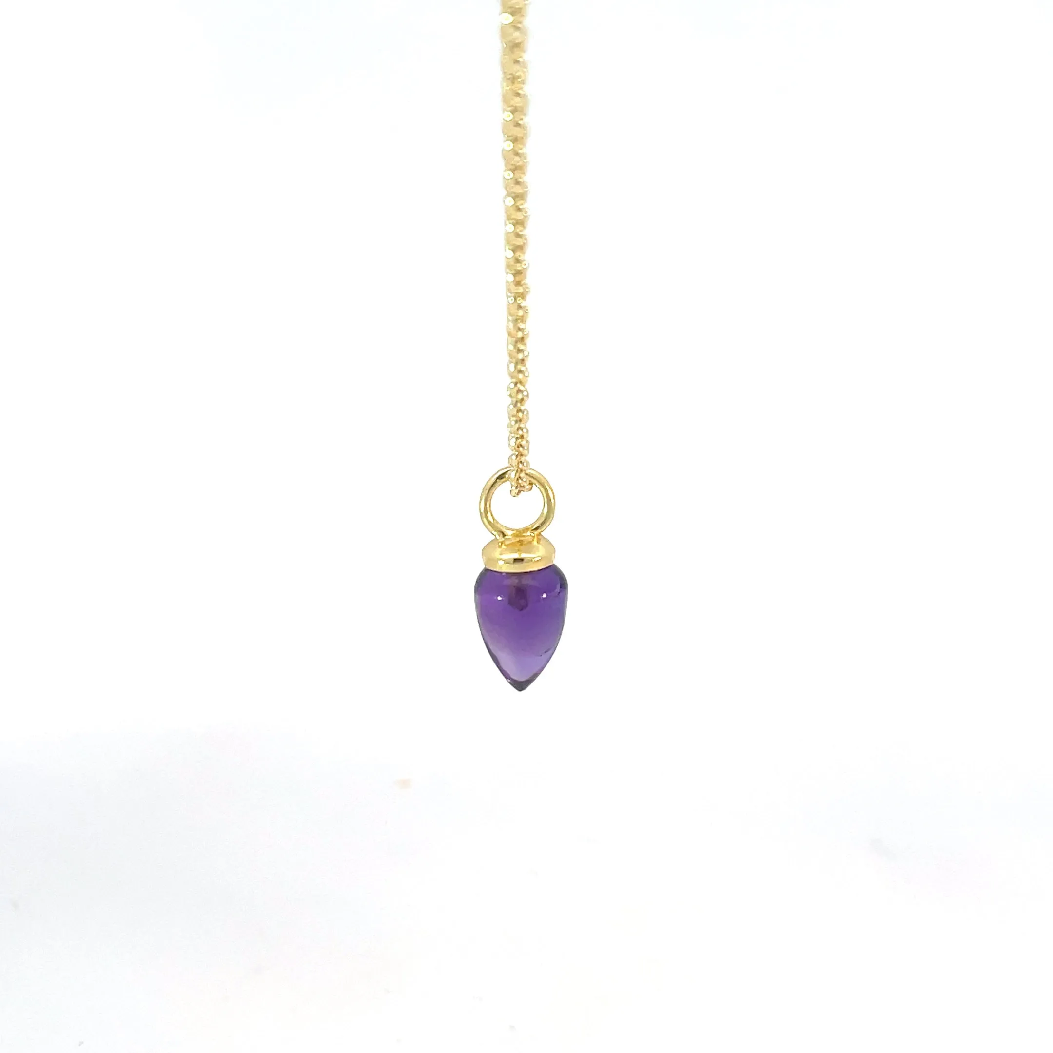 Jorge Revilla Pendulum Collection Amethyst Necklace