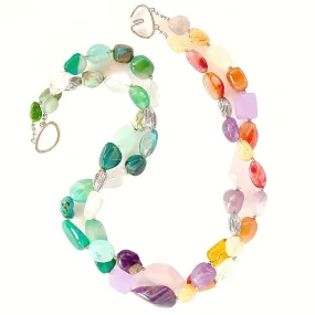 Joy: Multicolor Stone Necklace