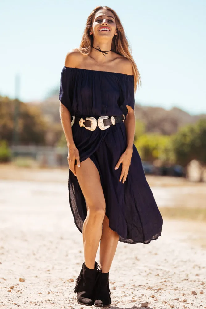 Muse Maxi Dress Navy