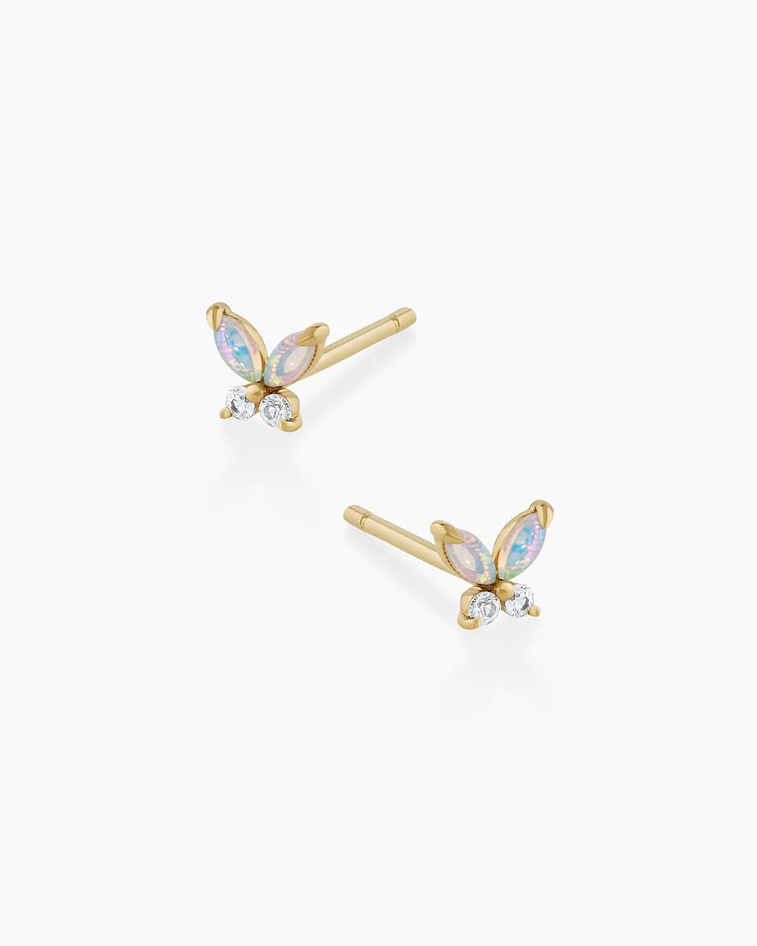 Opal Butterfly Studs