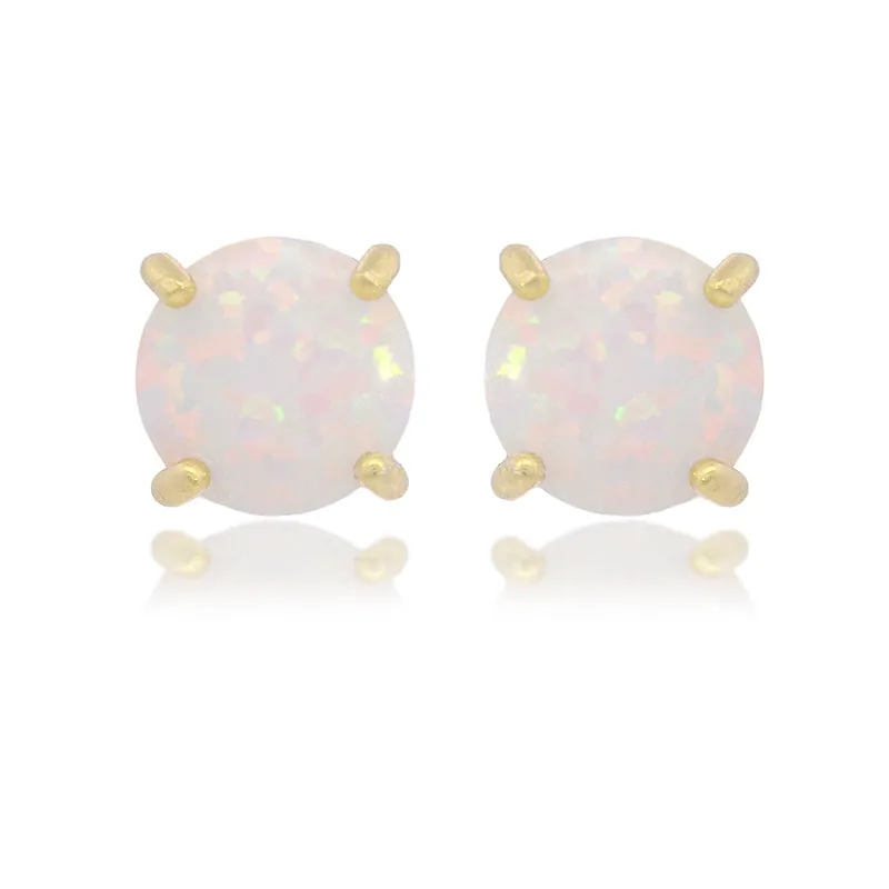 OPAL GLOW STUD EARRINGS