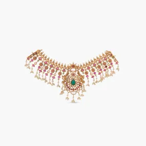 Palak Antique Choker Set