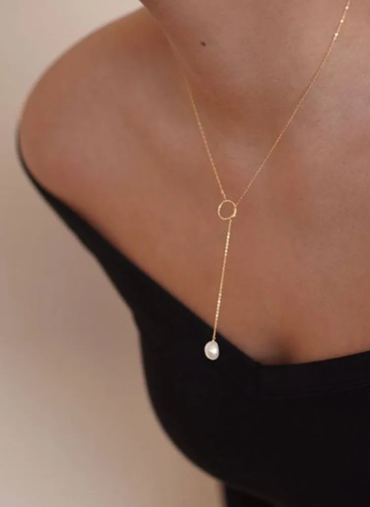 Pearl Pull-Thru Necklace