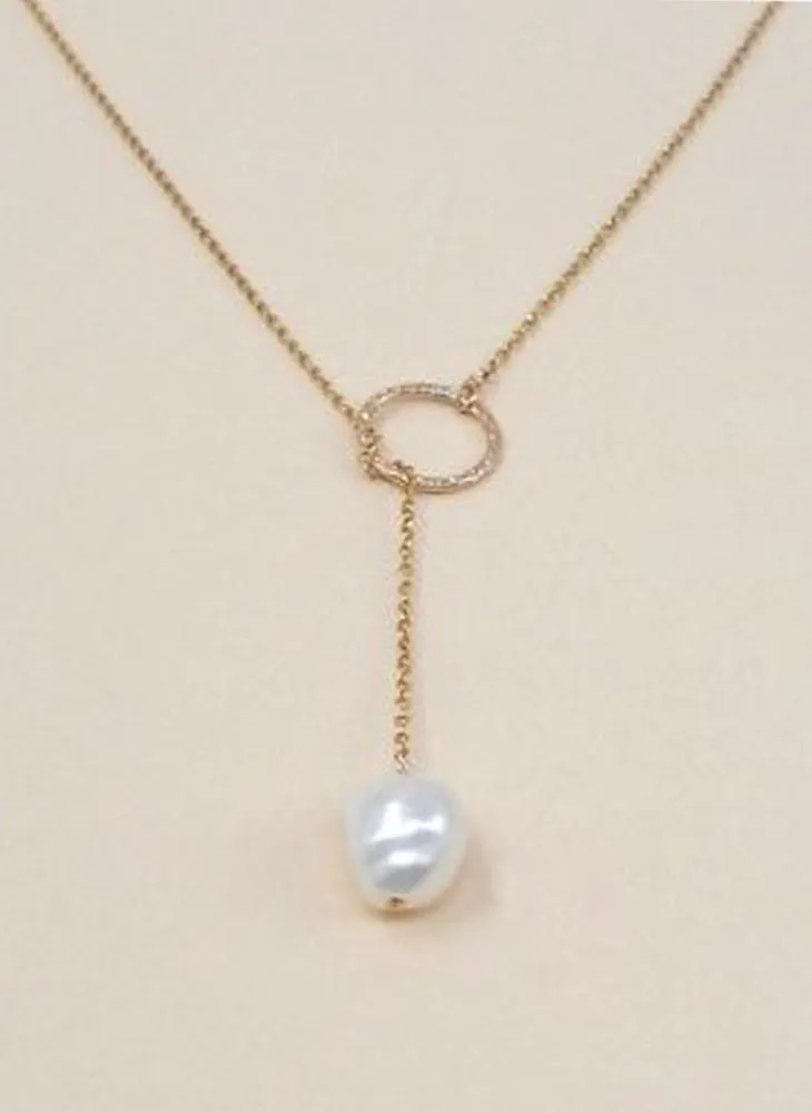 Pearl Pull-Thru Necklace