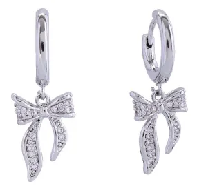 SJE311133 14K Boutique Ribbon Dangle Earrings