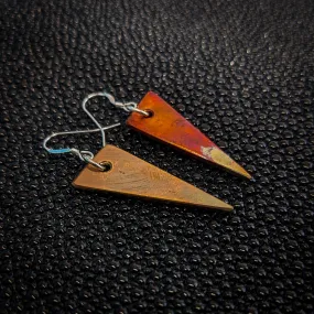 Small Point Dangle Earrings