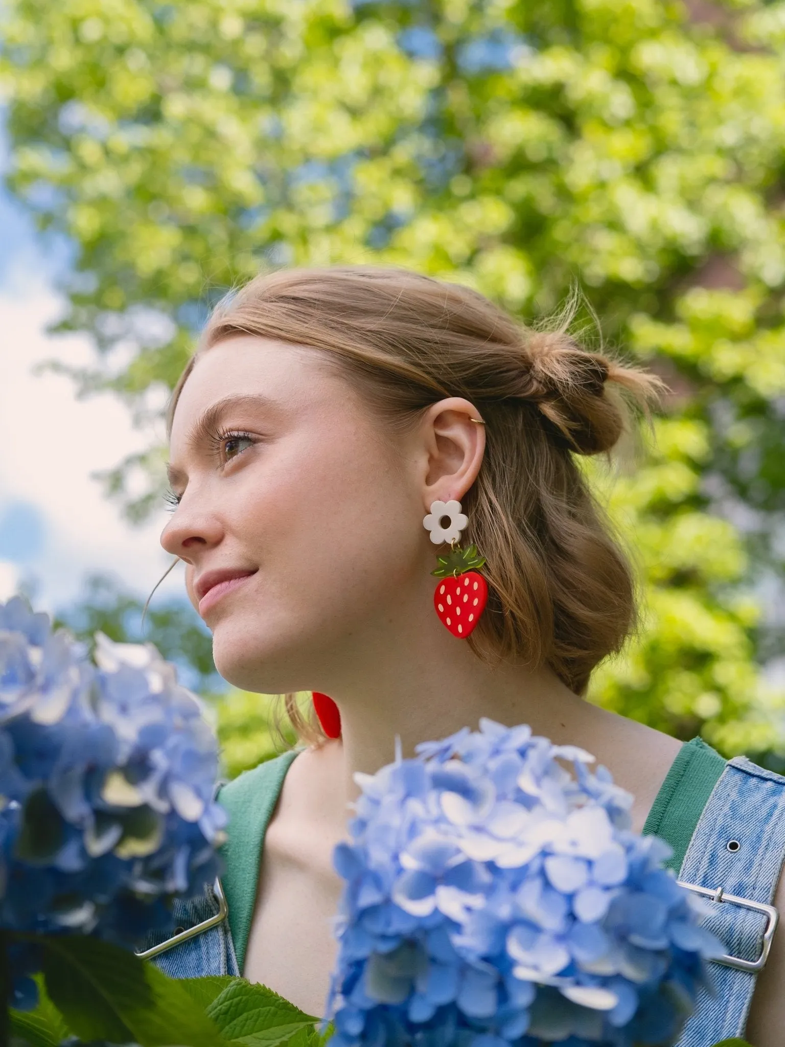 Strawberry Dangle Earrings