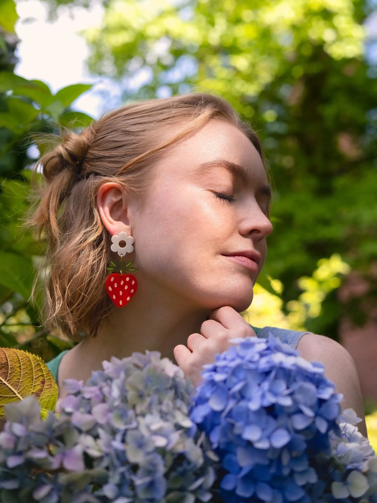 Strawberry Dangle Earrings