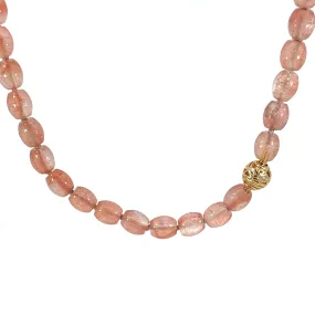 Strawberry Quartz Necklace