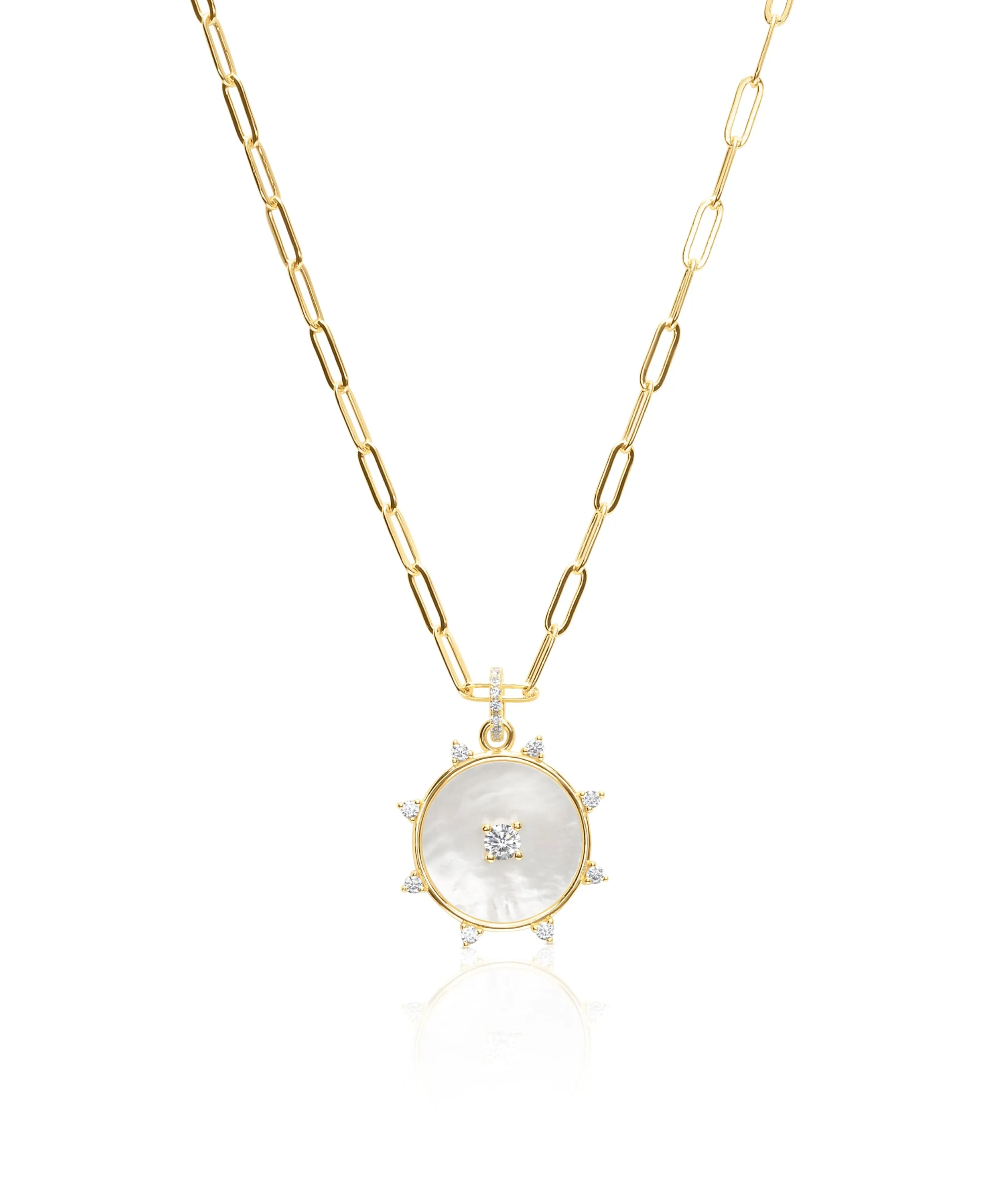 Sun-kissed Star Pendant Necklace