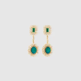 Suzanne Kalan - Drop Earrings - (Yellow Gold)