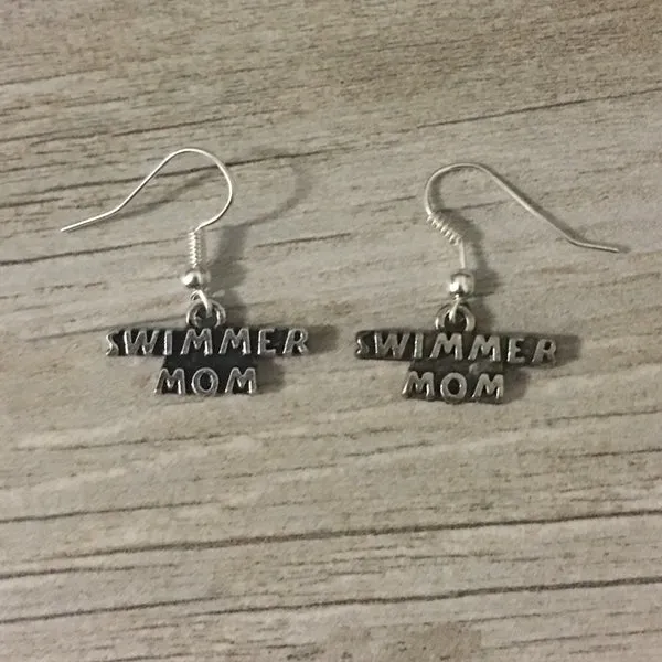 Swim Mom Earrings