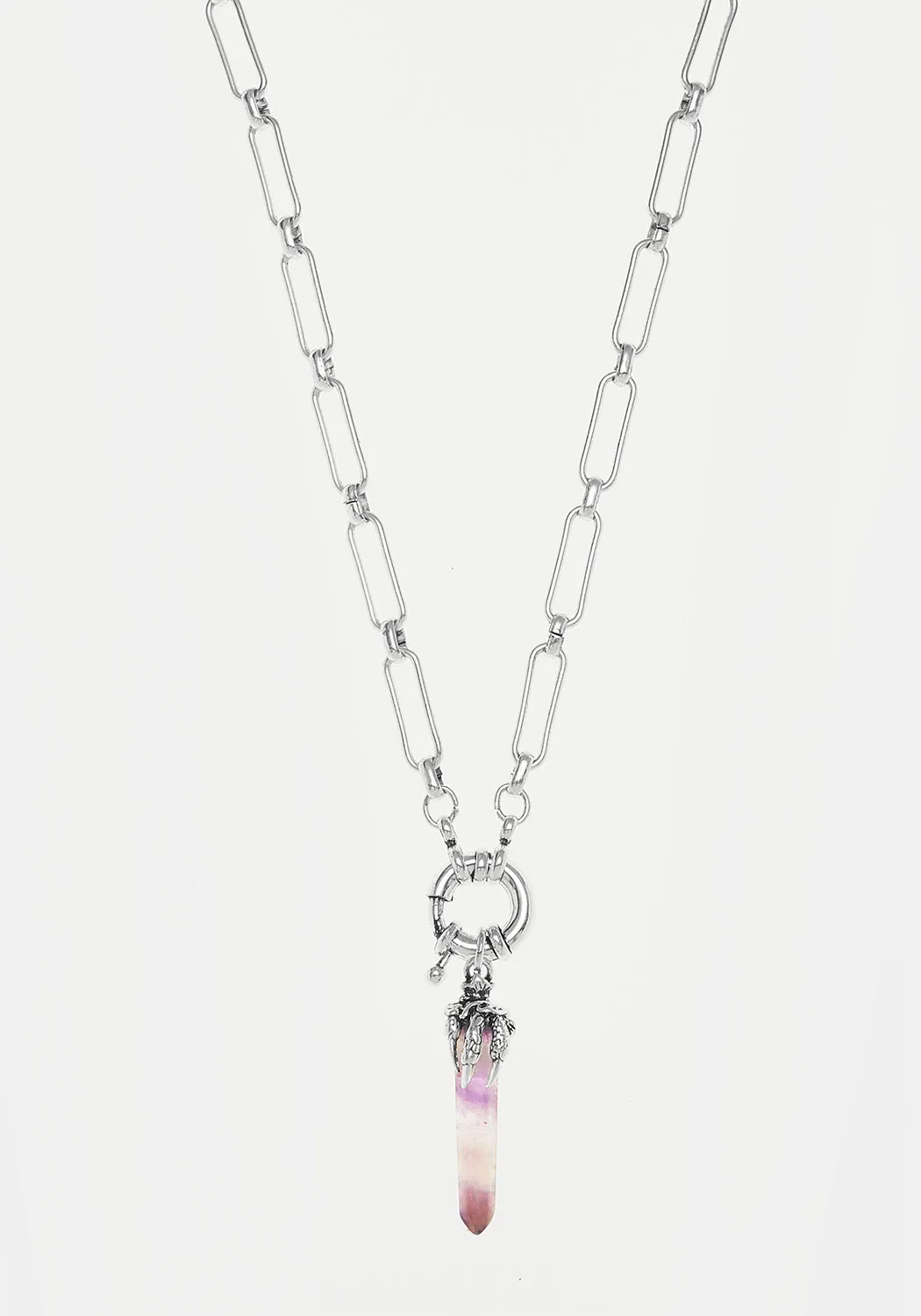 TALON AMETHYST SHARD NECKLACE