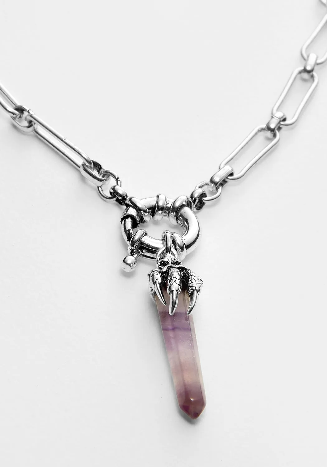 TALON AMETHYST SHARD NECKLACE