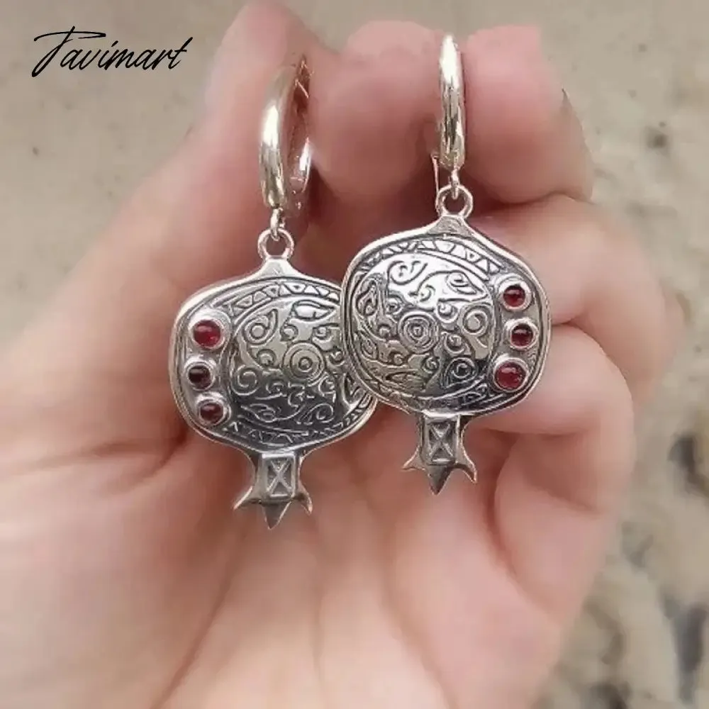 Tavimart Trendy Silver Color Inlaid with Green Stones Drop Earring Women Shining Zircon Hook Dangle Earrings Wedding Jewelry