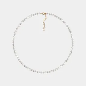 THE TINY ROUND PEARL NECKLACE