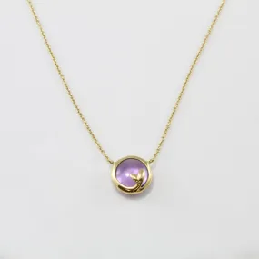 'Tiffany & Co.' Paloma Picasso Olive Leaf Amethyst Necklace | 3.00 ct | 18" |