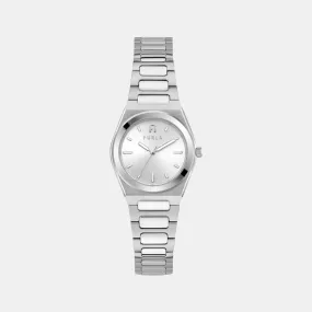 Women Silver Analog Stainless Steel Watch WW00020010L1